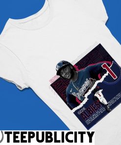 Ozzie Albies Atlanta Braves baseball number 1 graphic tee, hoodie, sweater,  long sleeve and tank top