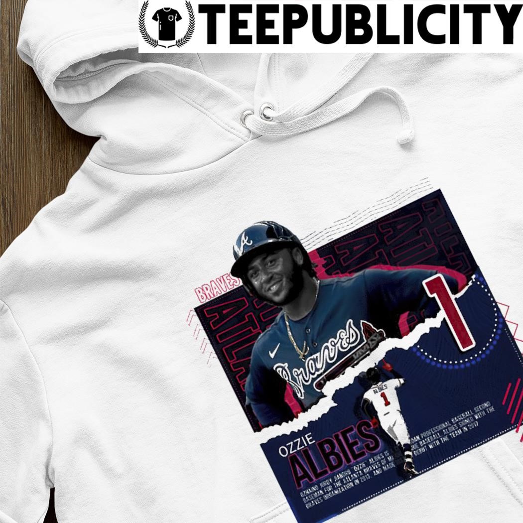 Ozzie Albies 1 Atlanta Braves baseball player Vintage shirt, hoodie, sweater,  long sleeve and tank top
