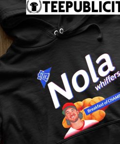 Philly Nola Whiffers Aaron Nola Mlbpa Breakfast Of Champions T-shirt,Sweater,  Hoodie, And Long Sleeved, Ladies, Tank Top