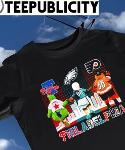 Mascot Philadelphia Eagles and Philadelphia Phillies City shirt