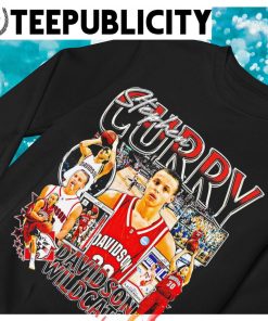 Stephen Curry Davidson Wildcats Basketball Jersey Red Tank Top