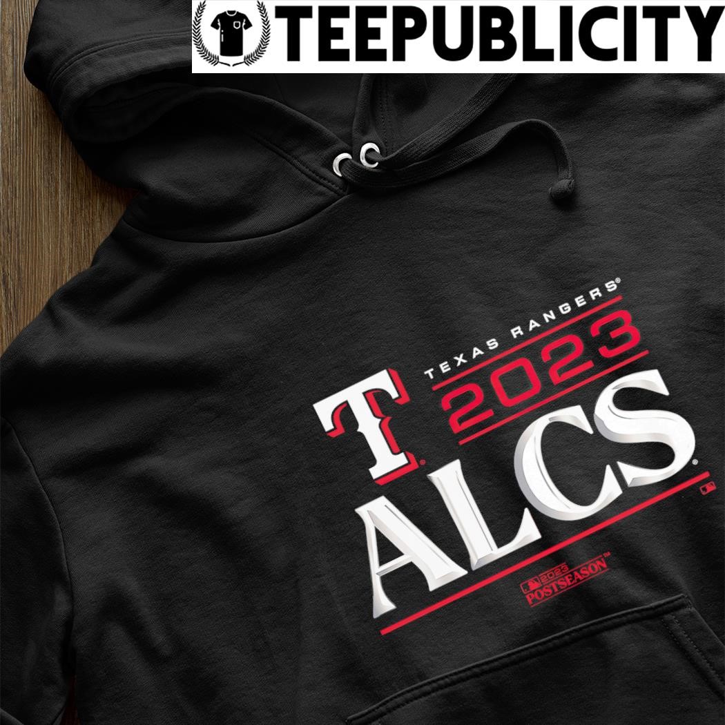 Texas Rangers 2023 ALCS Locker Room Postseason logo shirt, hoodie, sweater,  long sleeve and tank top