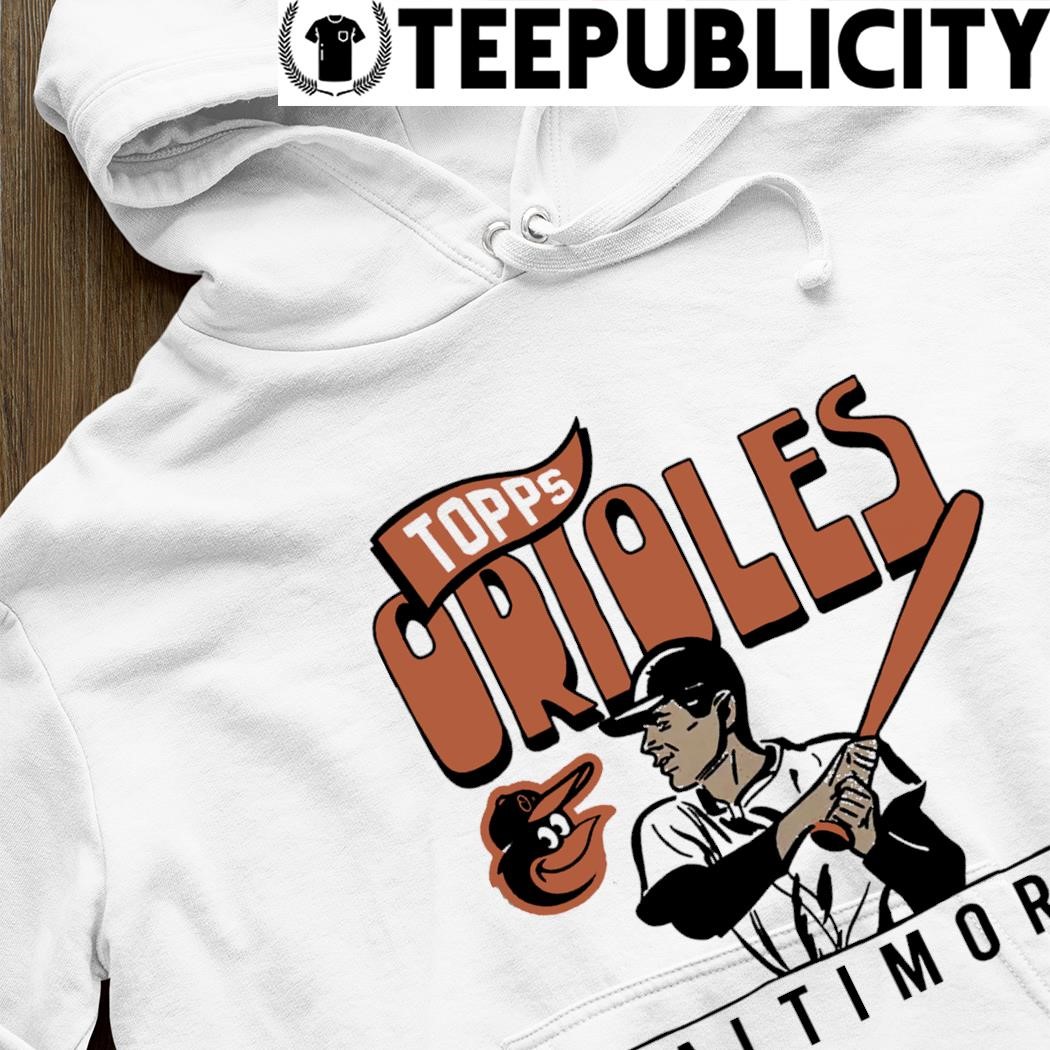 MLB x Topps Baltimore Orioles baseball player draw logo shirt, hoodie,  sweater, long sleeve and tank top