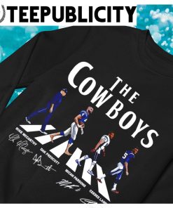Dallas Cowboys Abbey Road signatures shirt - T Shirt Classic