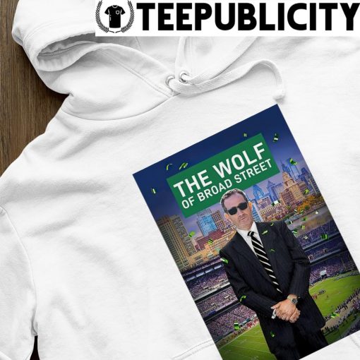 The Wolf of Broad Street photo shirt hoodie