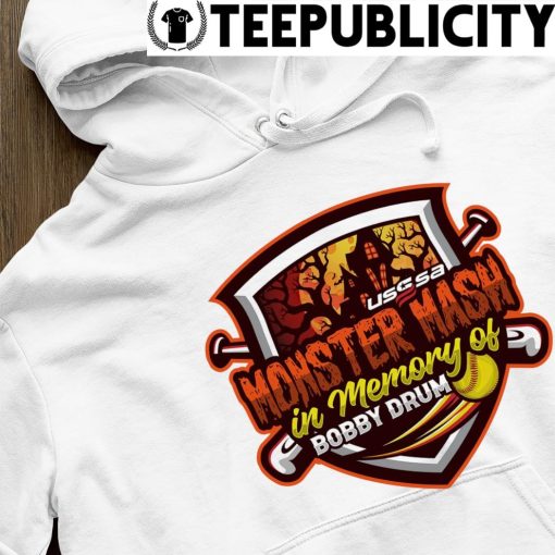 USSSA Texas Fast Pitch Monster Mash in memory of Bobby Drum 2023 logo shirt hoodie