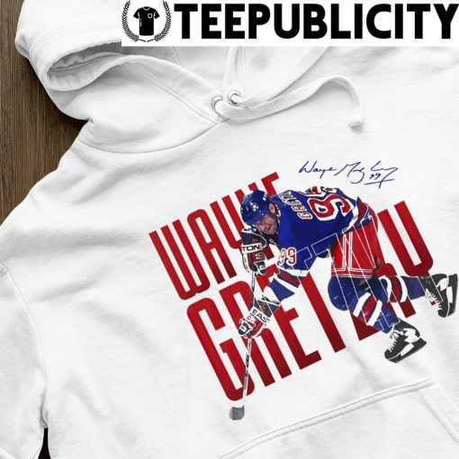 Wayne Gretzky Edmonton Oilers Hockey signature hoodie