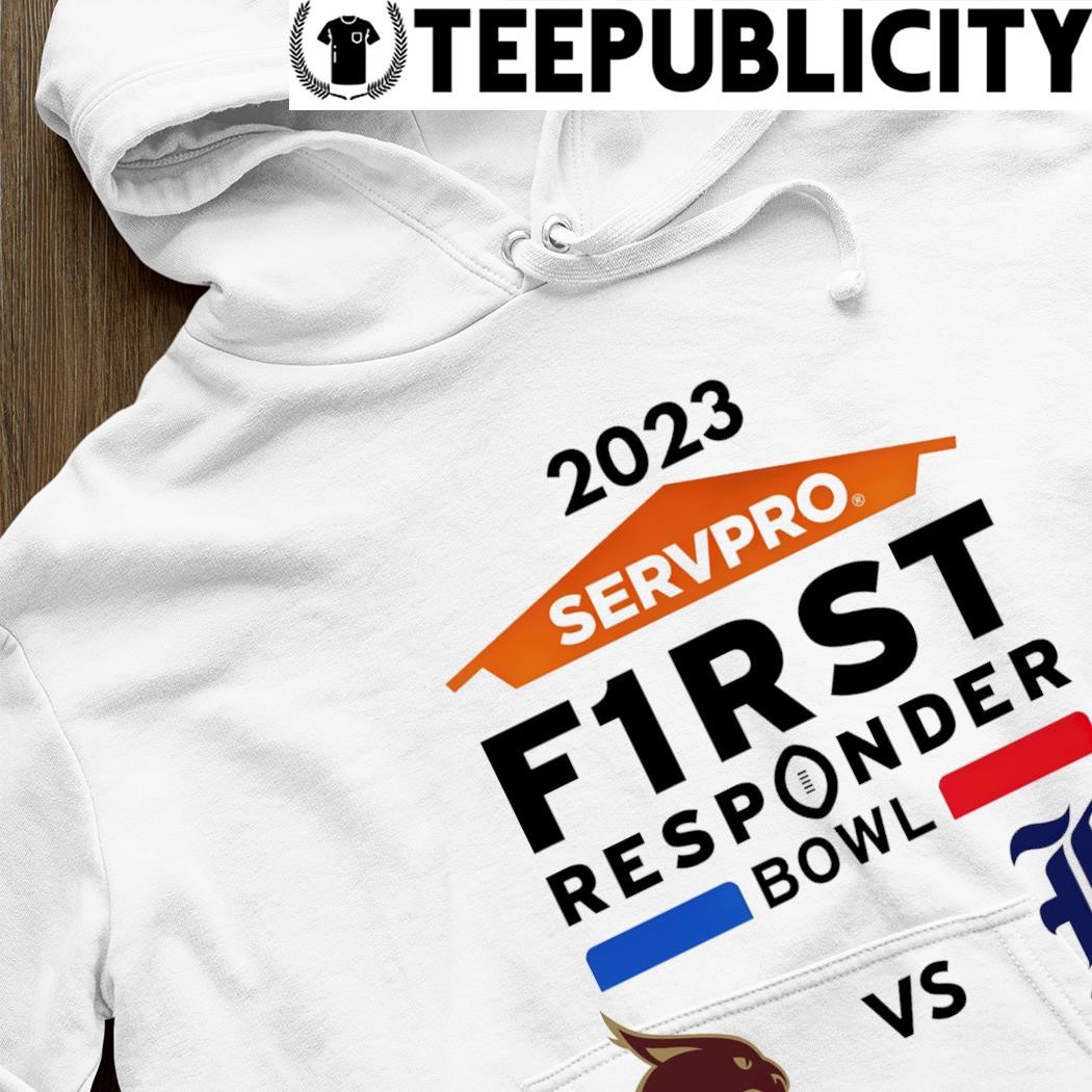 2023 Servpro F1rst Responder Bowl Texas State Bobcats vs Rice Owls logo ...