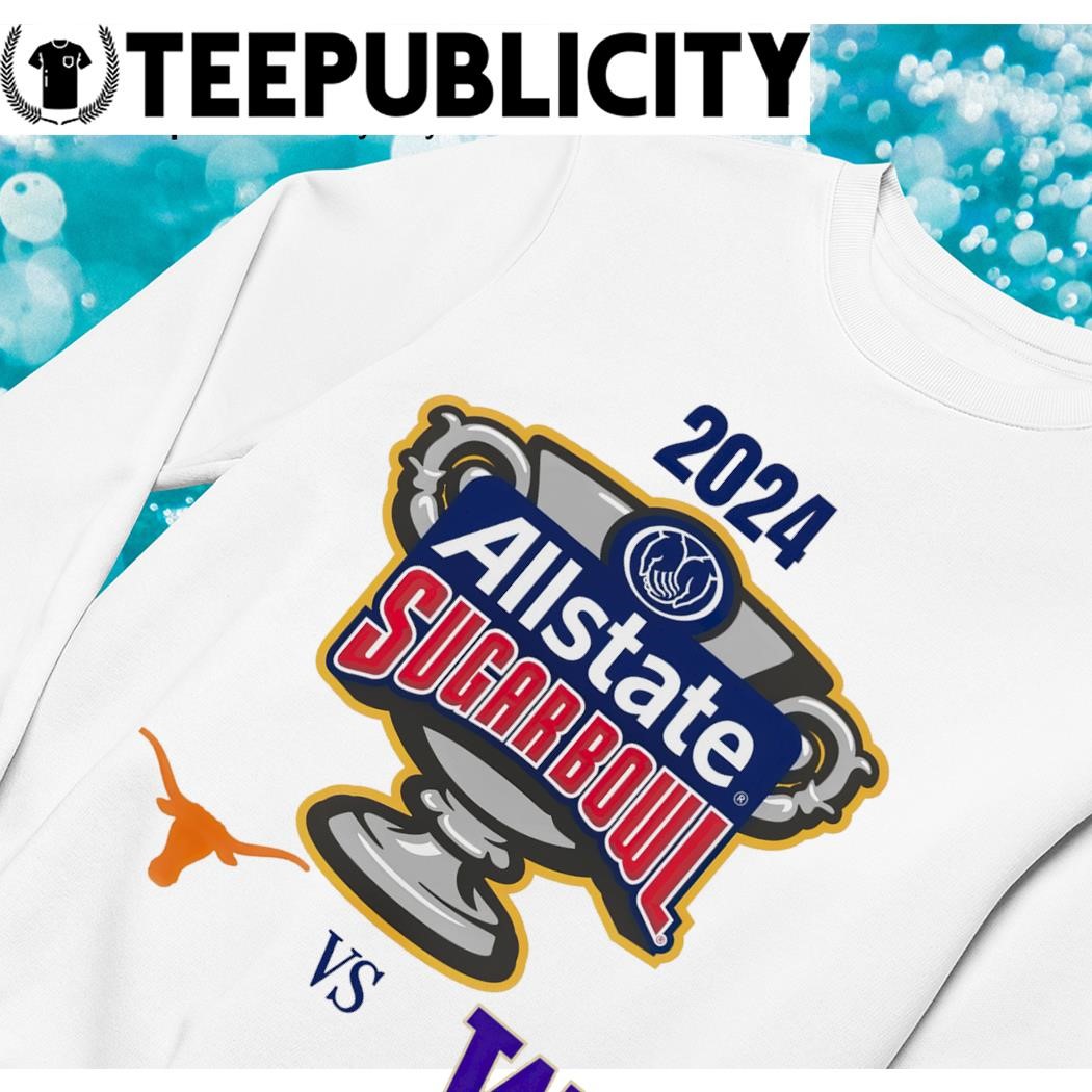Washington Huskies vs. Texas Longhorns 2024 Allstate Sugar Bowl shirt