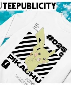 Pokemon Pikachu high voltage t-shirt, hoodie, sweater, long sleeve