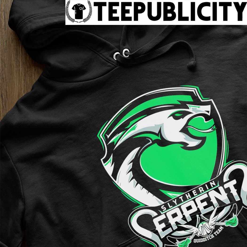 sweater, tank Quidditch and team hoodie, sleeve top shirt, logo long Slytherin Serpent