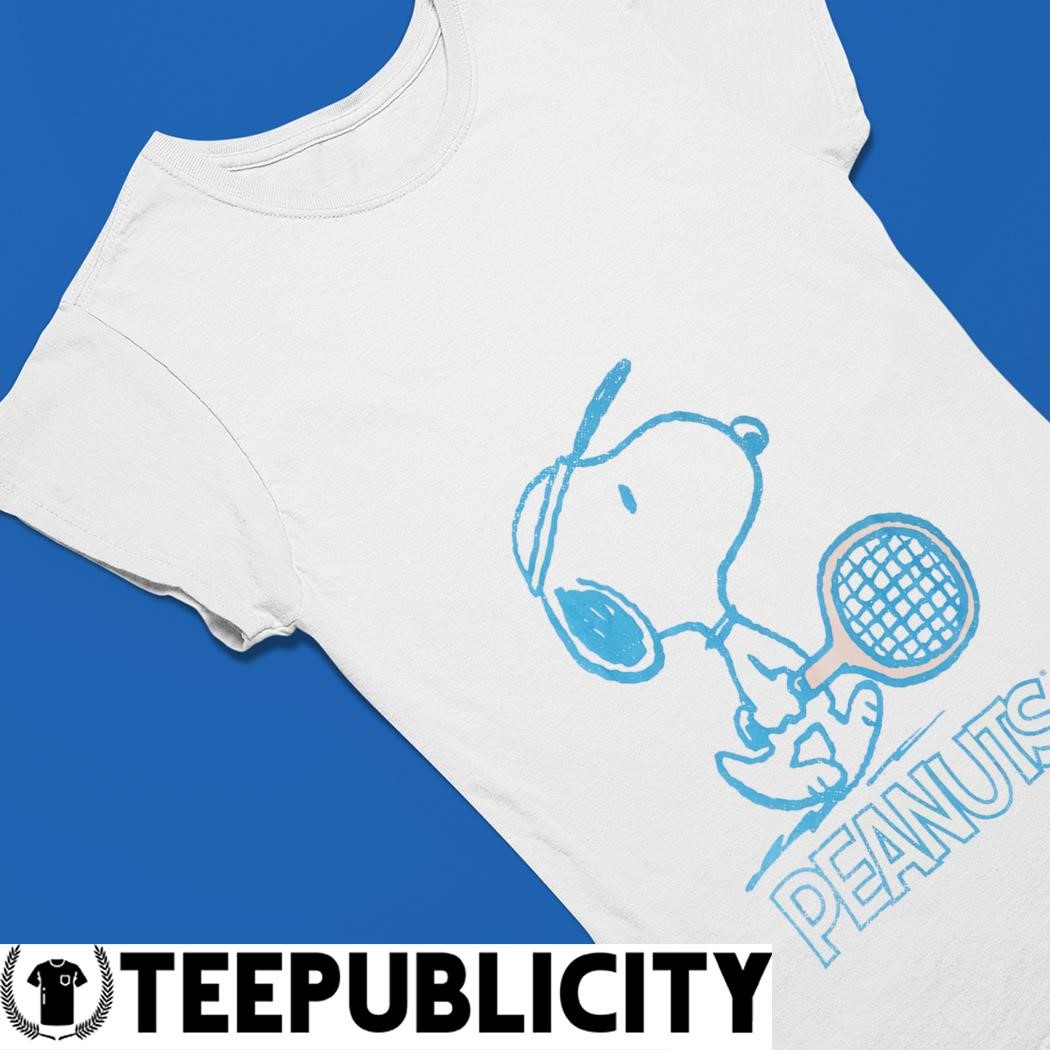 Snoopy Playing Tennis Sport Shirt - Print your thoughts. Tell your