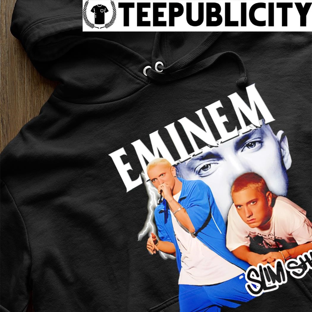 Eminem Slim Shady 90s photo t-shirt, hoodie, sweater, long sleeve