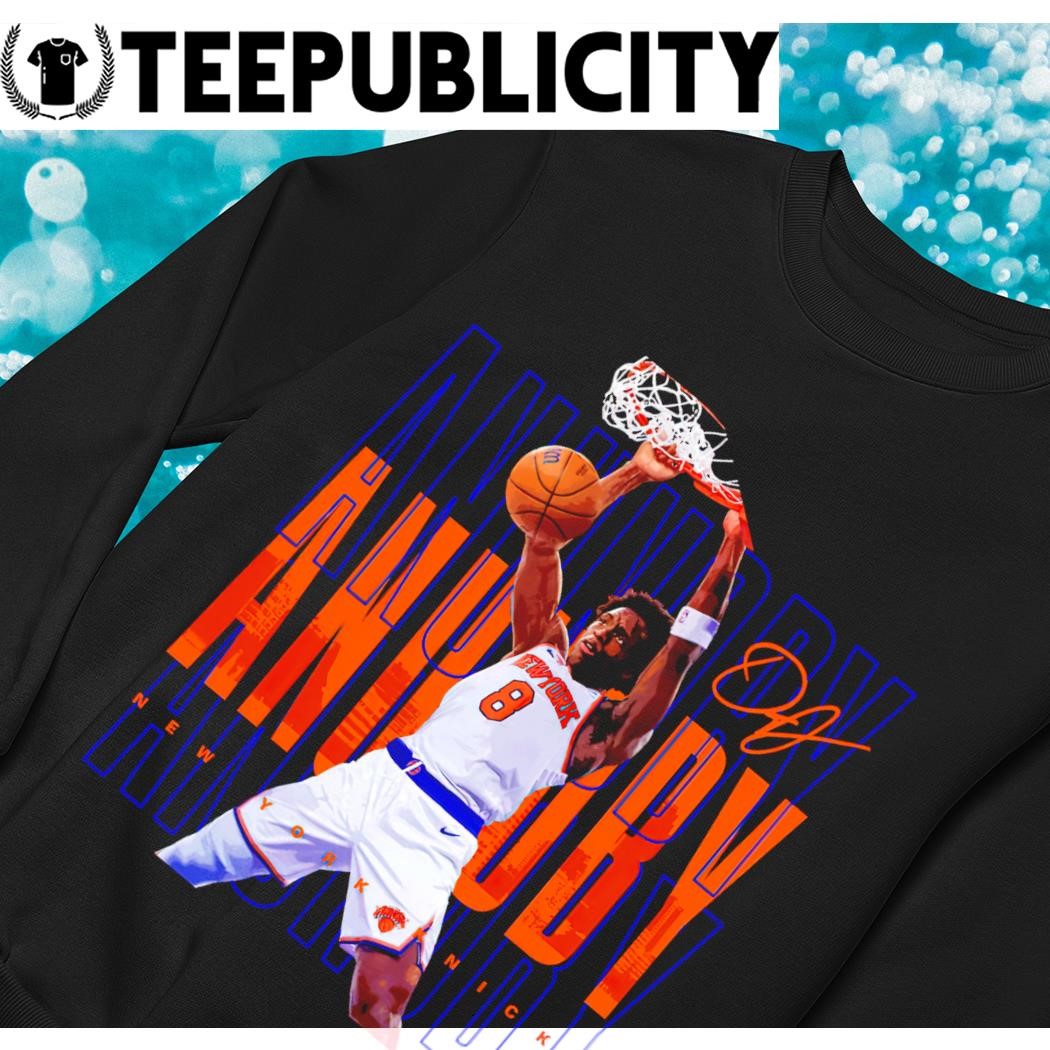 Og Anunoby New York Knicks signature 2024 shirt, hoodie, sweater
