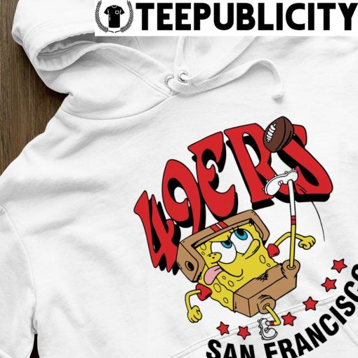 SpongeBob SquarePants San Francisco 49ers Super Bowl LVIII hoodie
