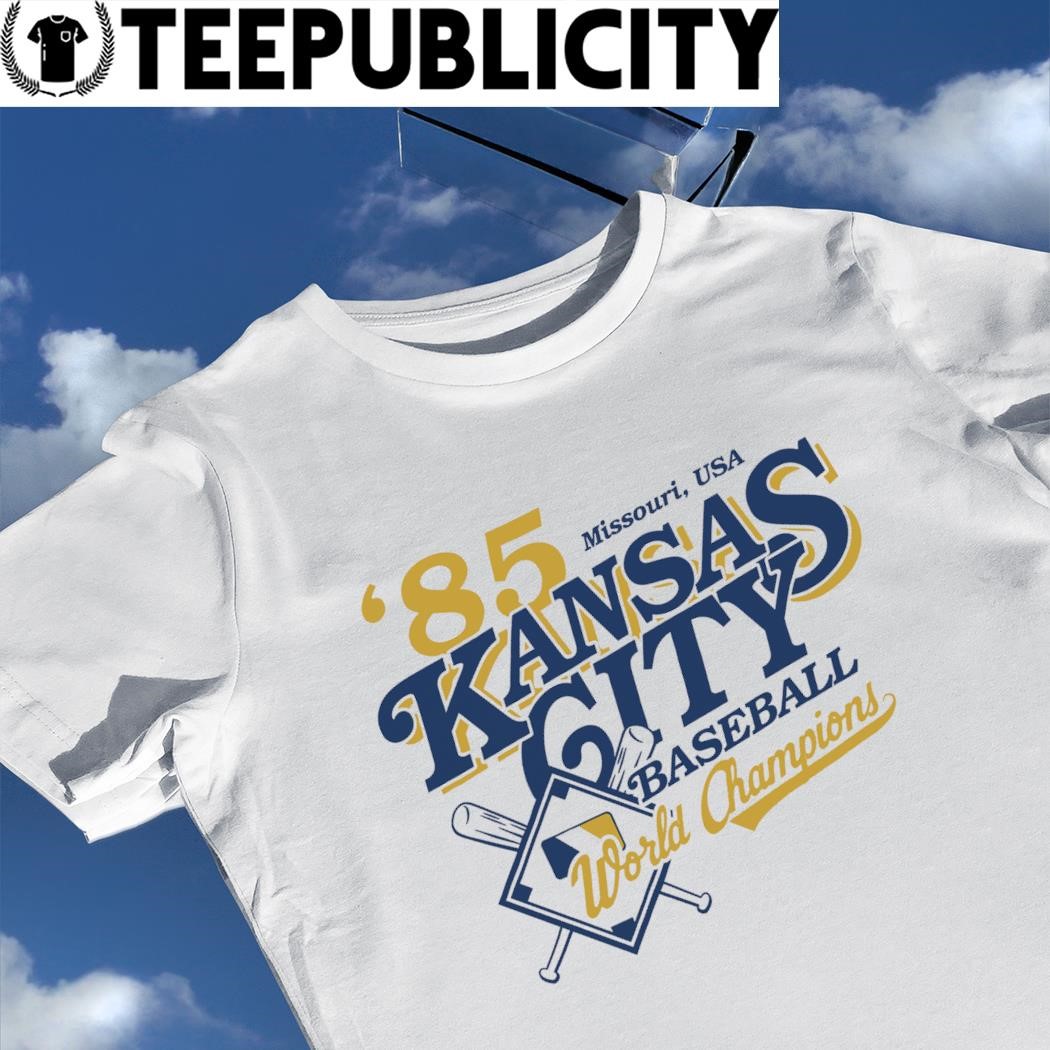 Vintage 1985 Kansas City Royals World Series Champions Shirt