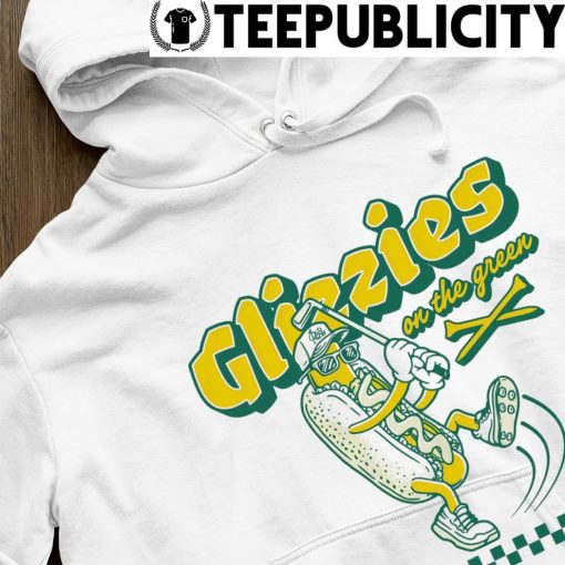 Hot Dog play golf Glizzies on the green logo shirt hoodie