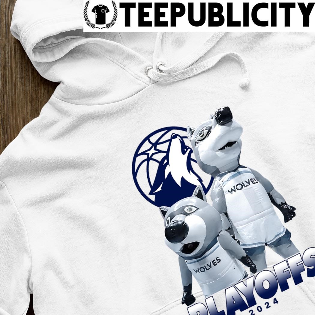 Timberwolves mascots go viral for hilarious pregame dance routine Playoff 2024 hoodie