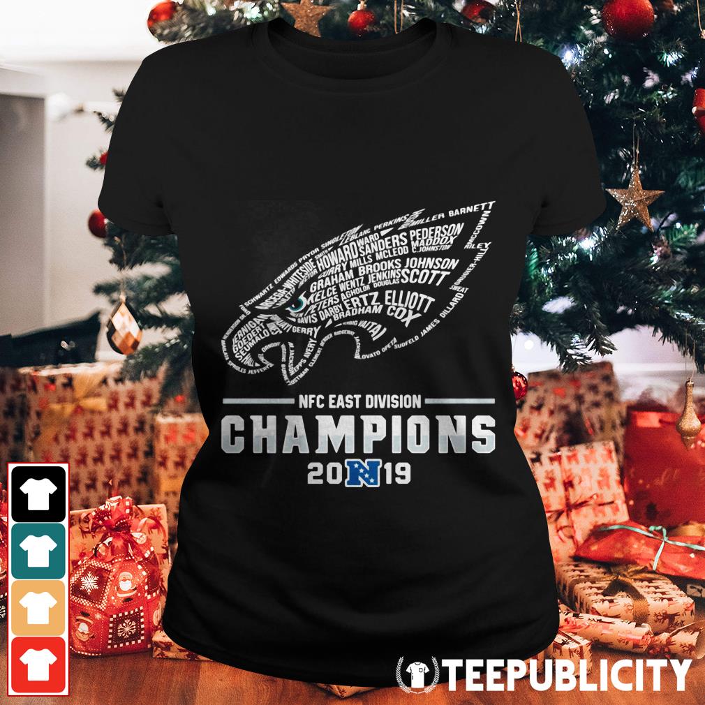 Men's Fanatics Branded Midnight Green Philadelphia Eagles 2022 NFC East  Division Champions Divide & Conquer T-Shirt