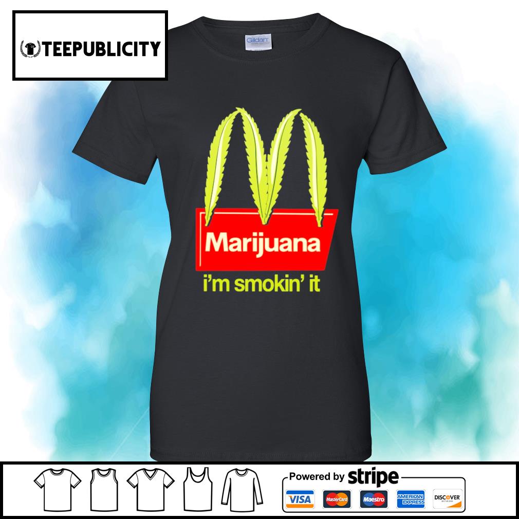 72h限定 90s マクドナルド tシャツ marijuana i´m smokin it