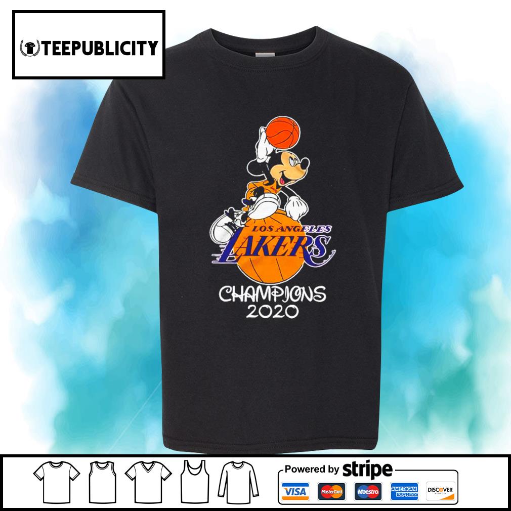 Mickey Mouse fan Los Angeles Lakers champions 2020 shirt, hoodie