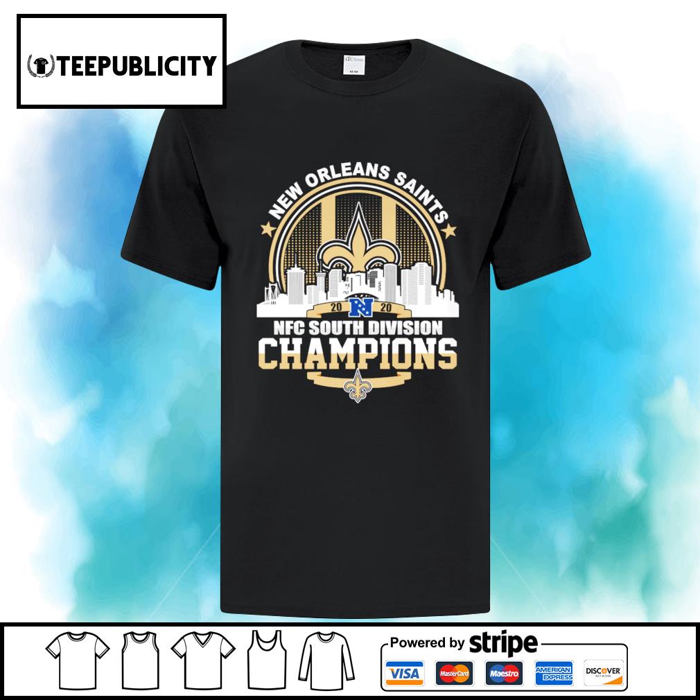 New Orleans Saints 2020 NFC South Division Champions shirt, hoodie,  sweater, long sleeve and tank top