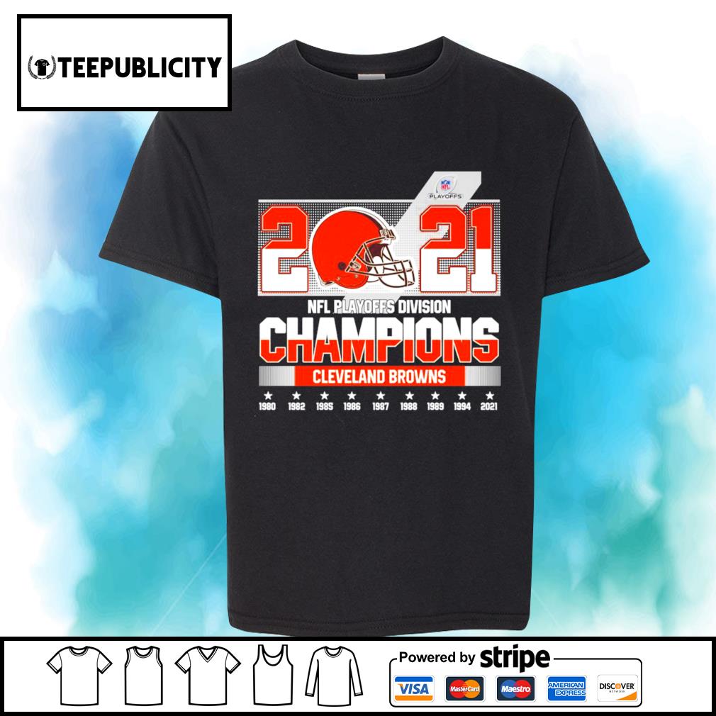 2021 NFL Playoffs Division Champions Cleveland Browns shirt, hoodie,  sweater, long sleeve and tank top