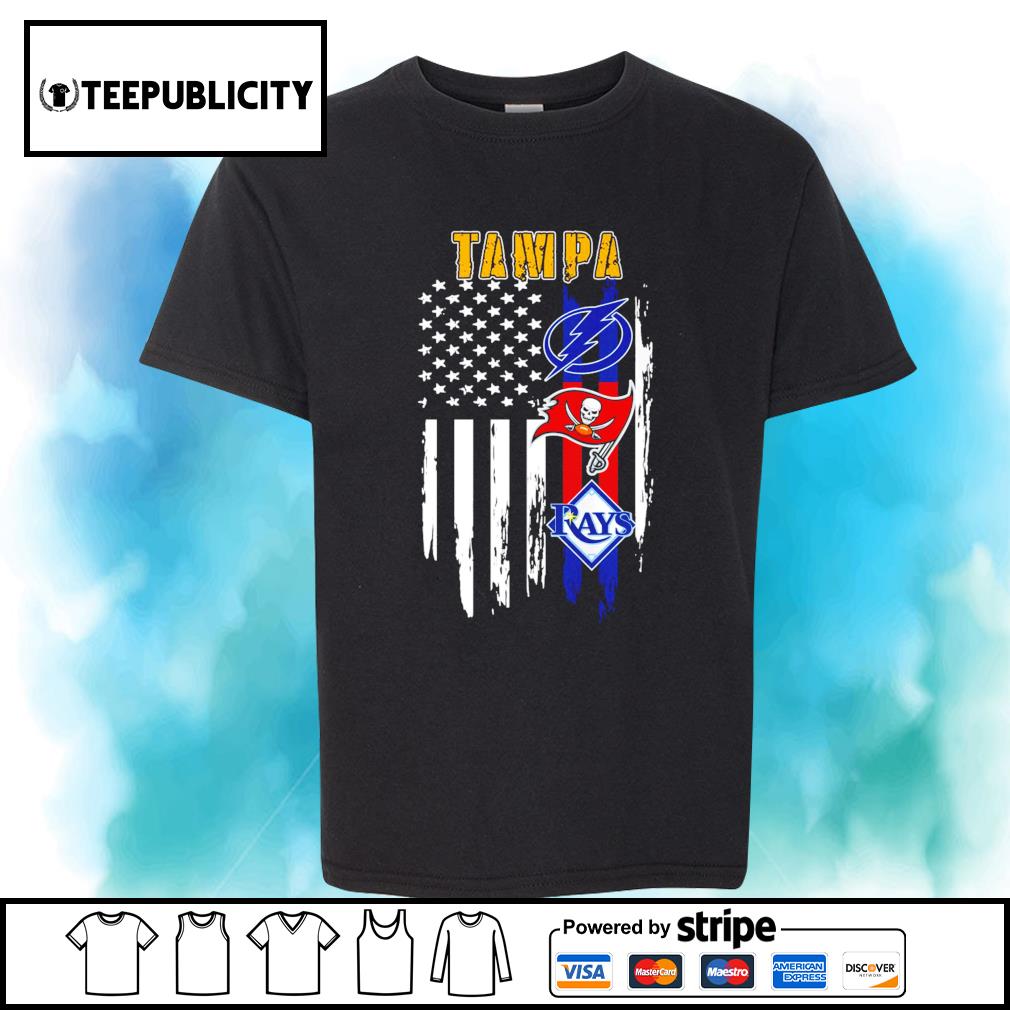 Tampa Bay Buccaneers Tampa Bay Lightning Tampa Bay Rays logo shirt, hoodie,  sweater, long sleeve and tank top