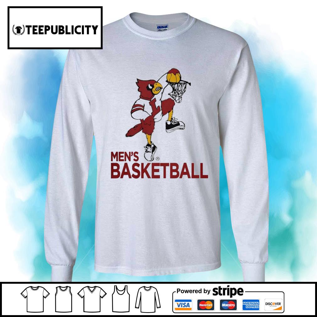 Louisville Cardinals mascot men's basketball shirt, hoodie, sweater, long  sleeve and tank top